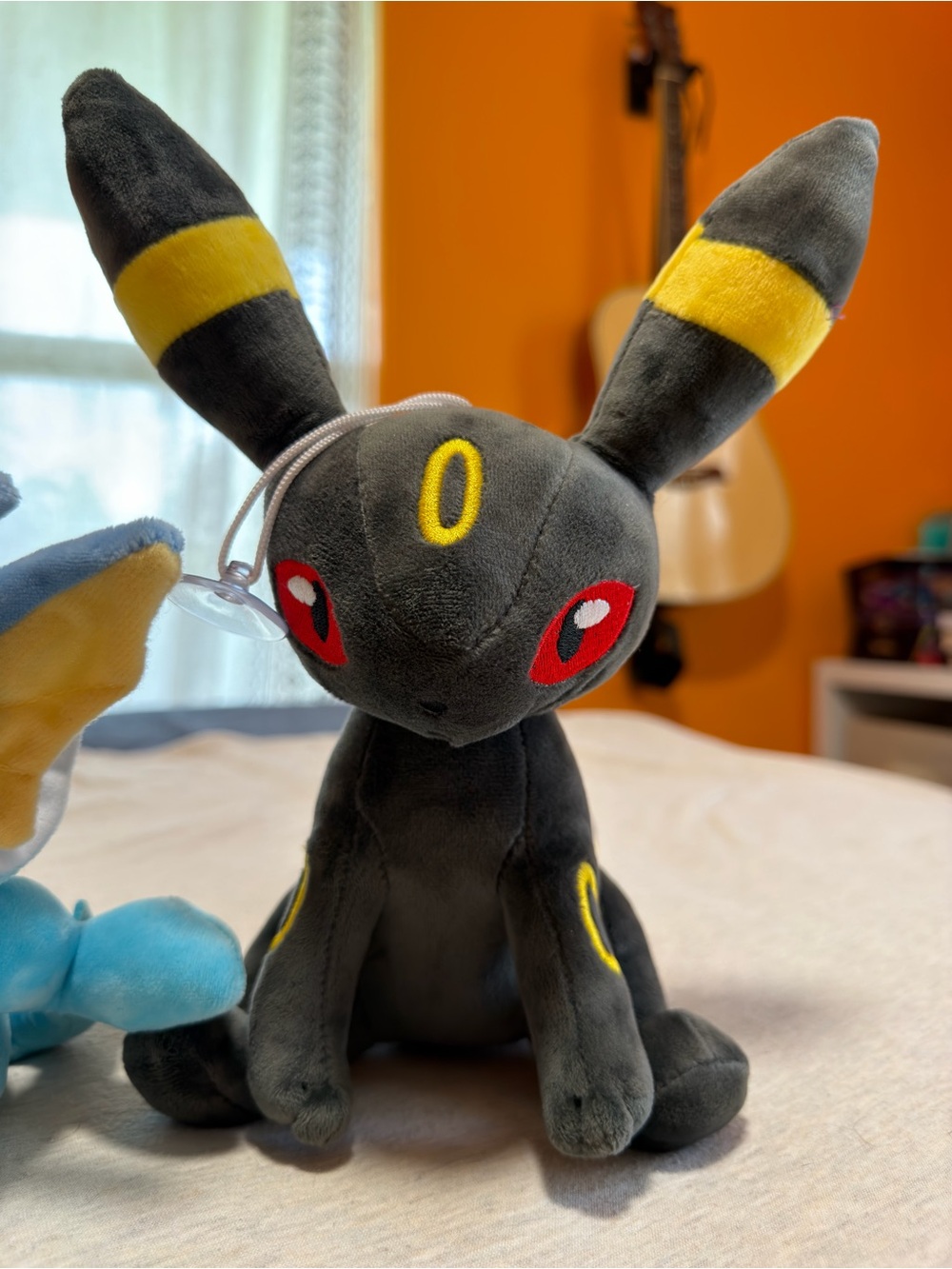 Umbreon Eevee Plush Toy - Soft Black & Yellow Kids Plush - Pokemon
